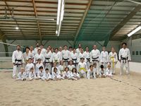 Gemeinsames Training mit der Taekwondo Schule Obing